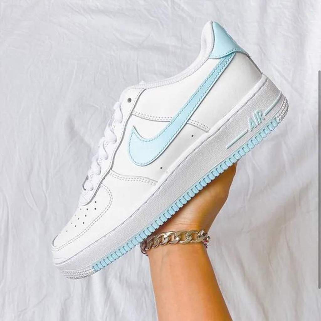 Baby Blue Custom Air Force 1 Baby Blue Custom Air Force 1