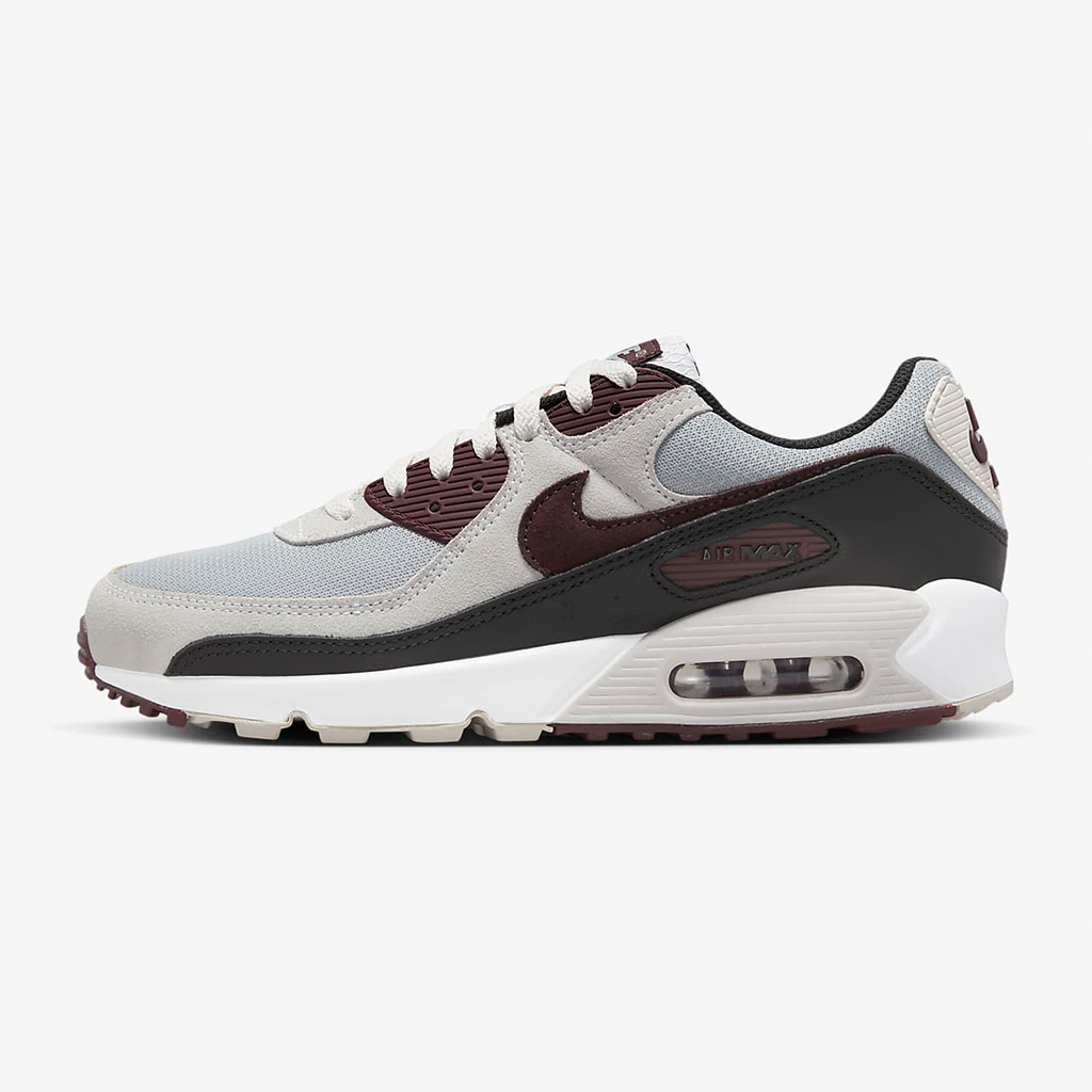 Air Max 90 – Wolf Grey/Phantom/Black/Burgundy Crush Air Max 90 – Wolf Grey/Phantom/Black/Burgundy Crush