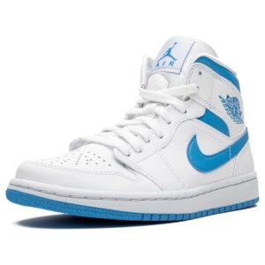 Air Jordan 1 Wmns Mid ‘UNC’ White Carolina Blue