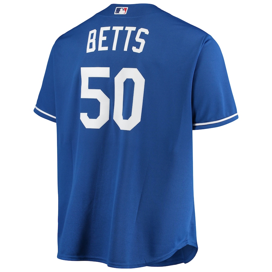 Jersey Mookie Betts Los Angeles Dodgers Majestic Big & Tall Replica – Royal Jersey Mookie Betts Los Angeles Dodgers Majestic Big & Tall Replica – Royal