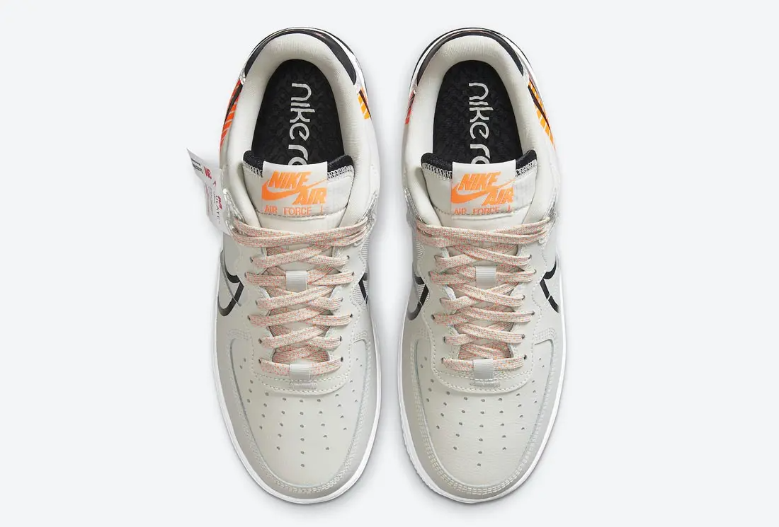 Air Force React Beige Orange Air Force React Beige Orange