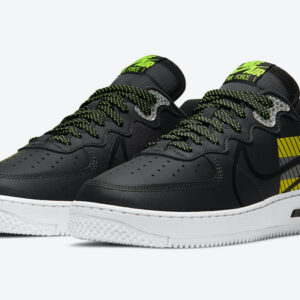 AIR FORCE REACT BLACK YELLOW GREEN AIR FORCE REACT BLACK YELLOW GREEN