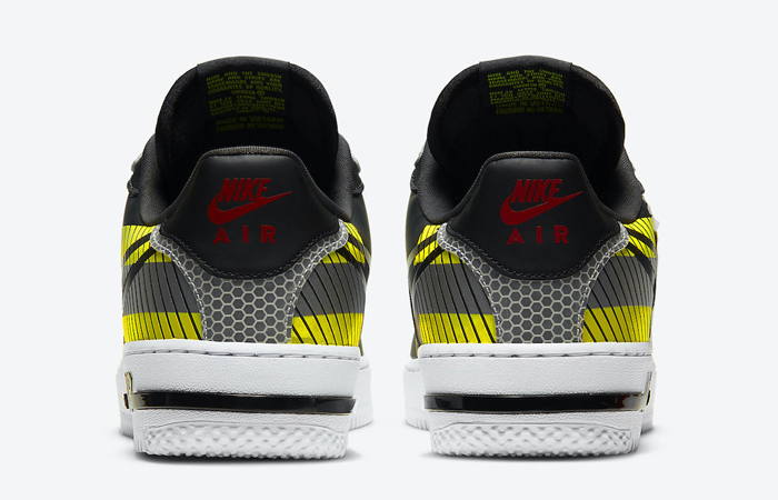 AIR FORCE REACT BLACK YELLOW GREEN AIR FORCE REACT BLACK YELLOW GREEN