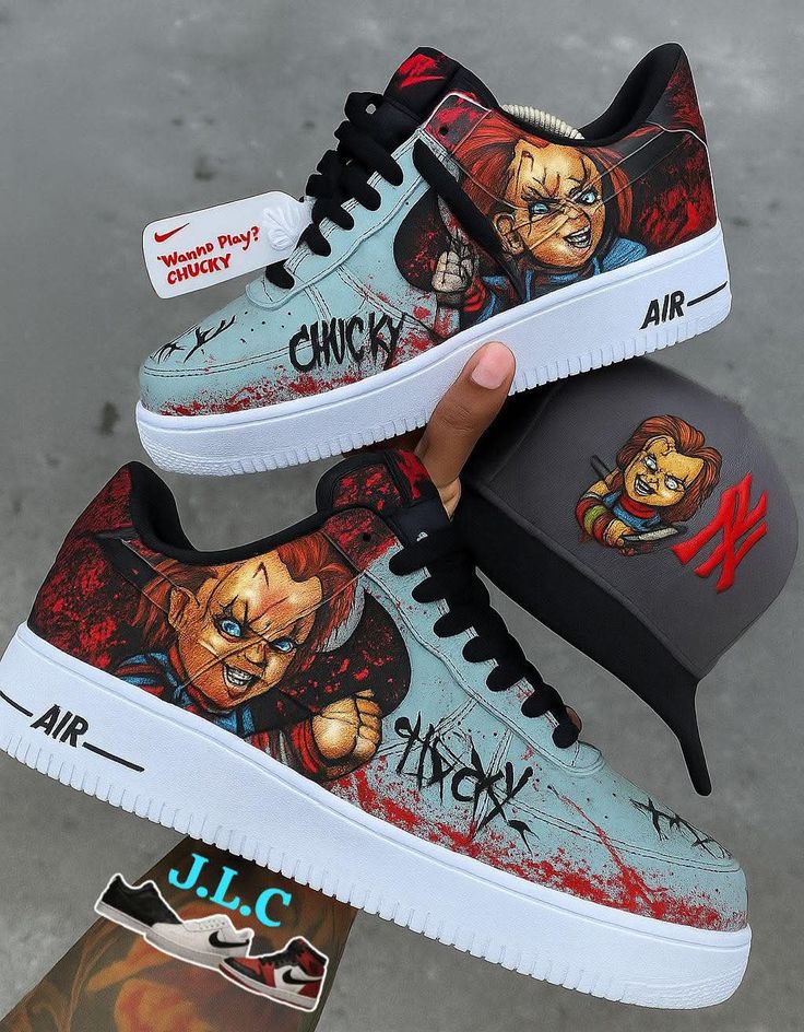 Air force1 Chucky Custom Air force1 Chucky Custom