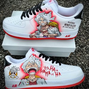 Air force1 custom Luffy-inspired Air force1 custom Luffy-inspired