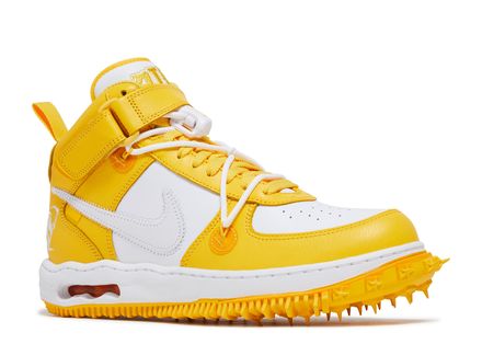 Off-White x Air Force 1 Mid SP Leather ‘Varsity Maize’ Off-White x Air Force 1 Mid SP Leather ‘Varsity Maize’